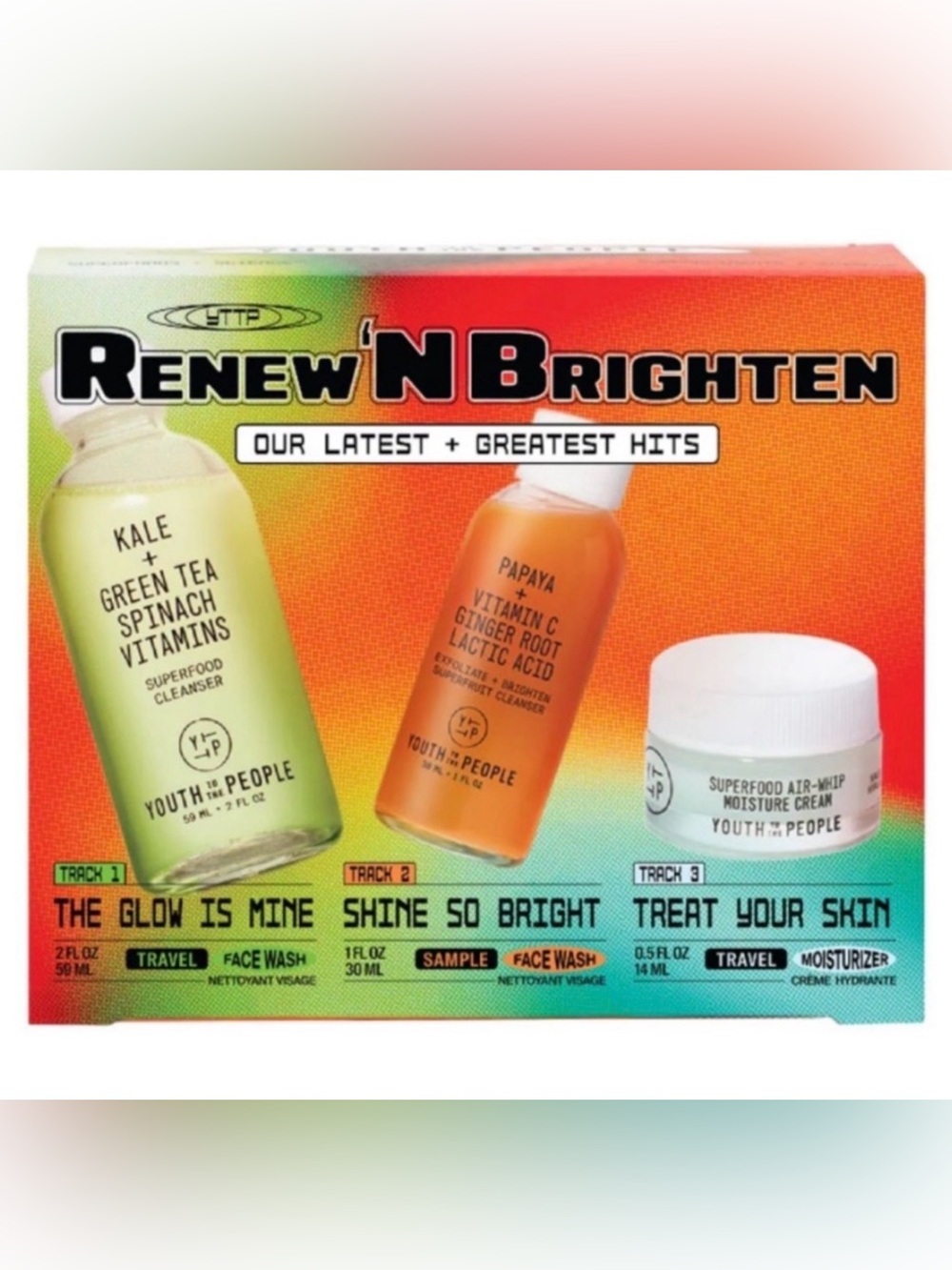 Youth To The People Renew 'N Brighten set